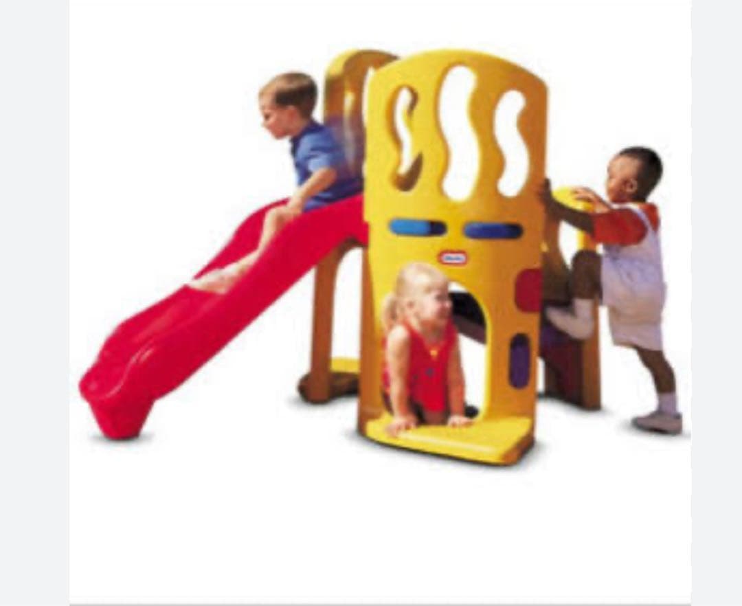 ☆程度良好☆　リトルタイクス　ハイド&スライド　かくれんぼクライマー　室内使用品