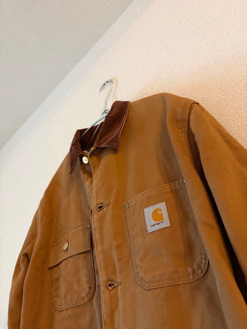 Carhartt ミシガンチョアコートブラウン