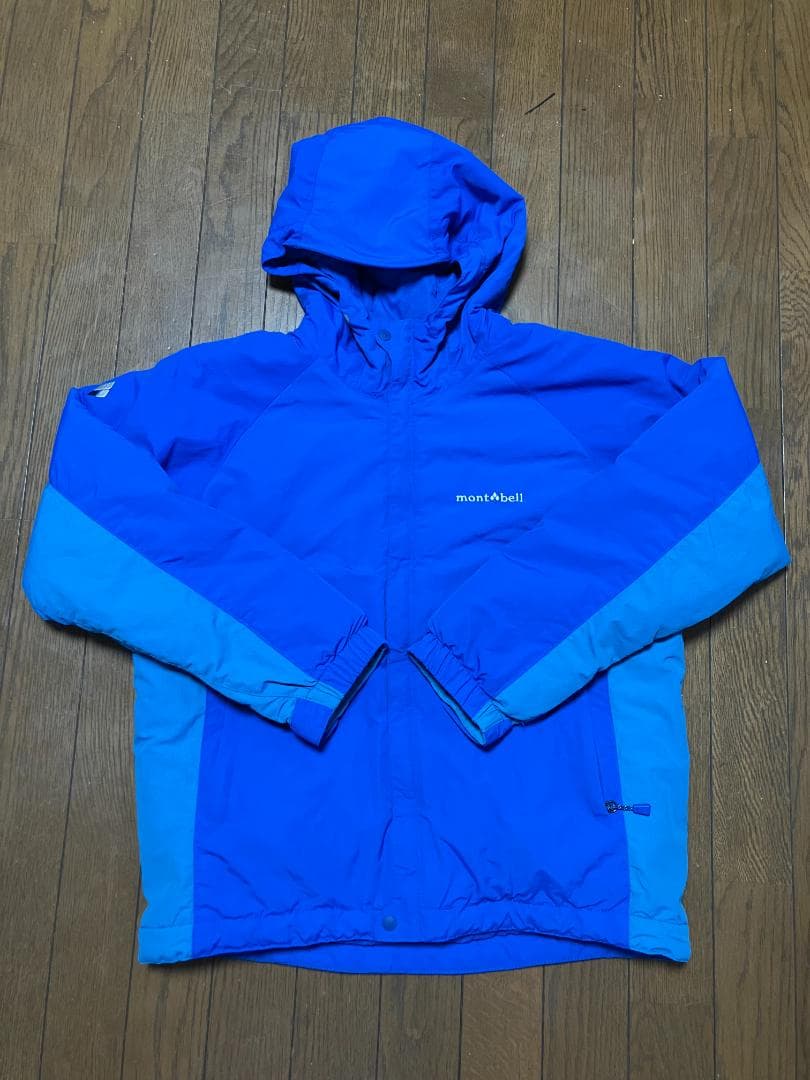 モンベル　パウダーライト ジャケット ビブパンツ 上下セット 160cm