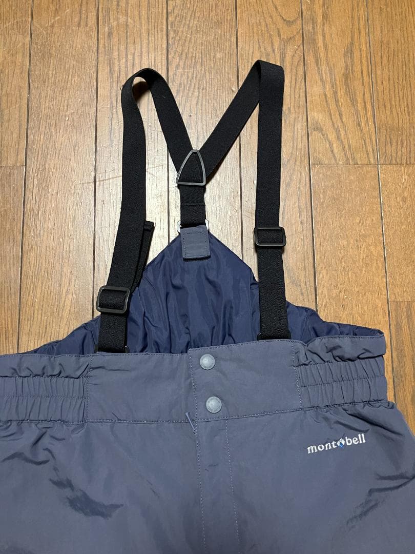 モンベル　パウダーライト ジャケット ビブパンツ 上下セット 160cm