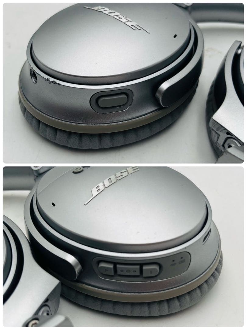 【良品】 BOSE QuietComfort35 ワイヤレスヘッドホン シルバー