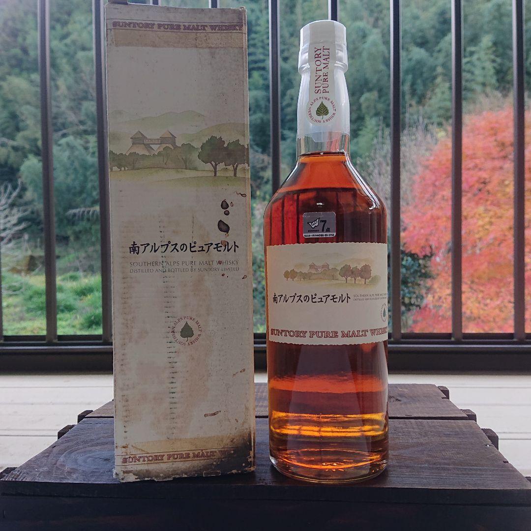 古酒 サントリー ウイスキー 南アルプスのピュアモルト 700ml 40% 1本
