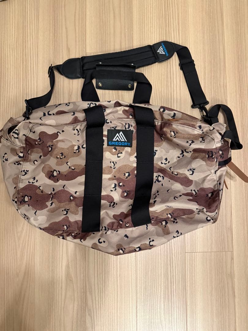 GREGORY ボストンバッグ チョコチップ　ビームス 青タグ