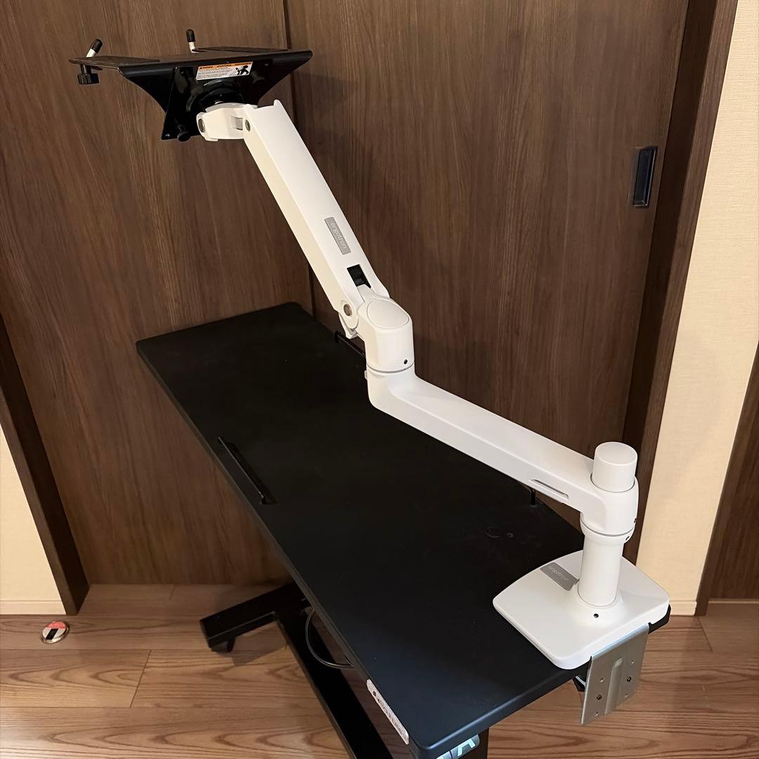 ergotron モニターアーム 調整可能 ホワイト