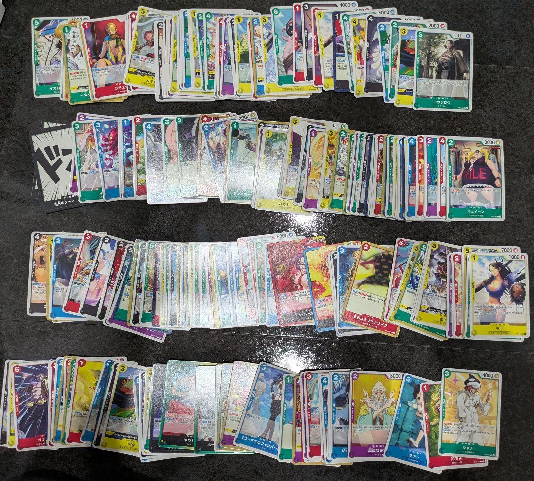 ワンピースカードゲーム　引退品　構築済デッキ　デッキケース　まとめ売り