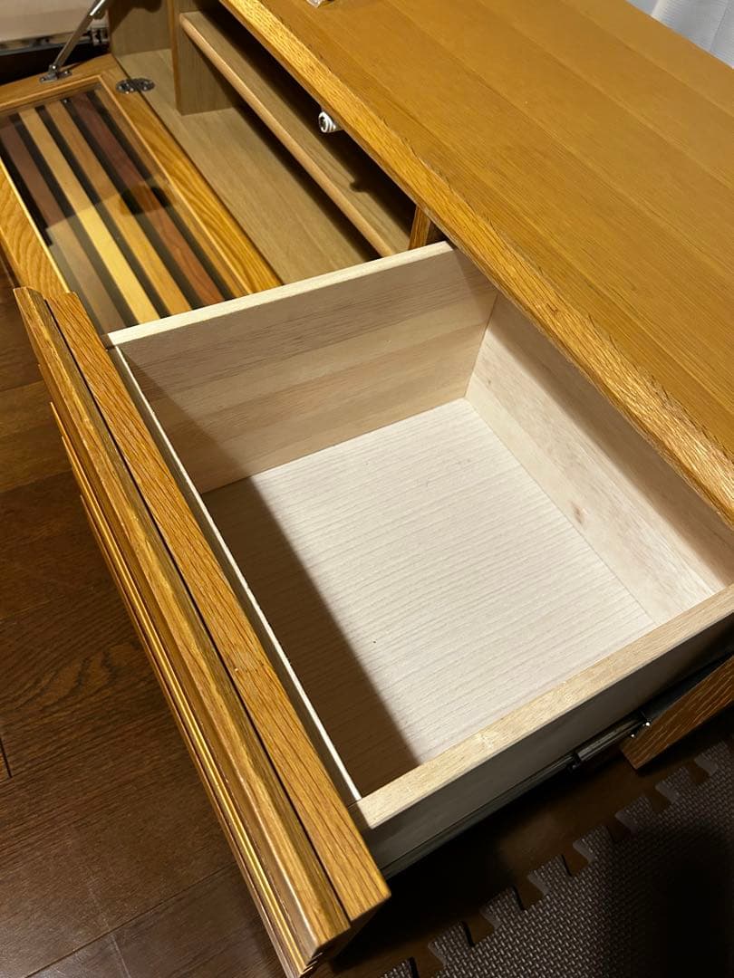 関家具 CRUSH GATE ナチュラルウッド テレビボード スリットデザイン