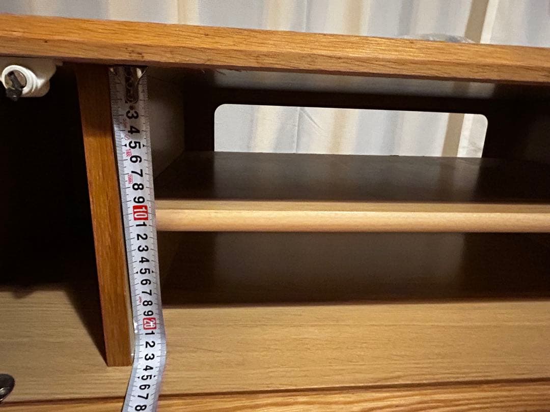 関家具 CRUSH GATE ナチュラルウッド テレビボード スリットデザイン