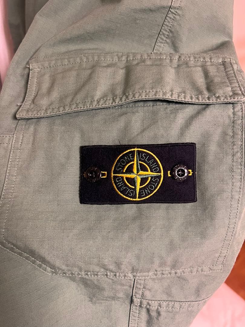 最終価格！ストーンアイランド、カーゴパンツ、グリーン、サイズ28