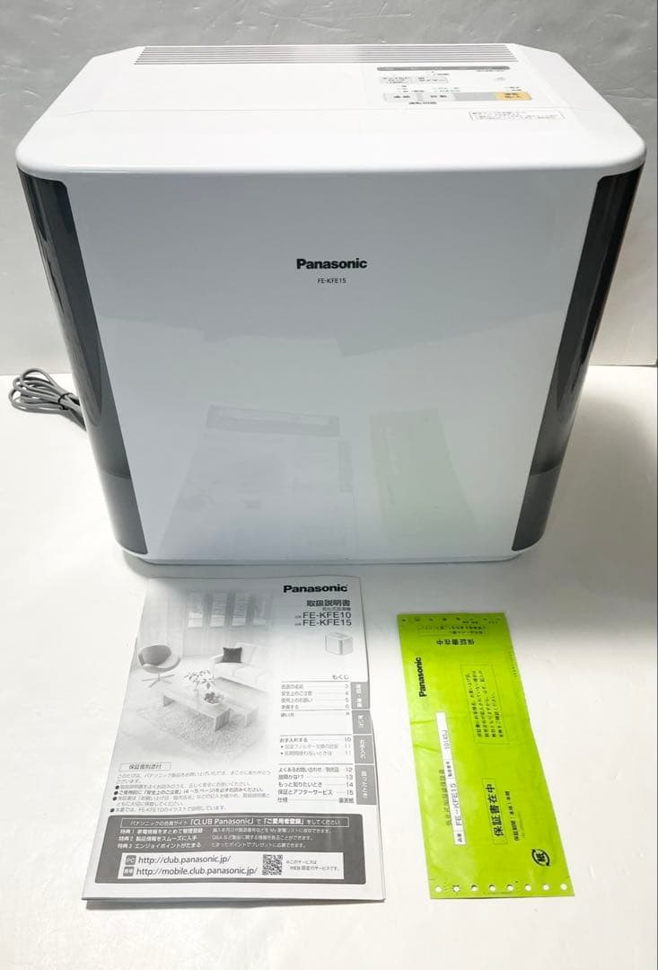 パナソニック ヒートレスファン 気化式加湿器 FE-KFE15 25-42畳 □