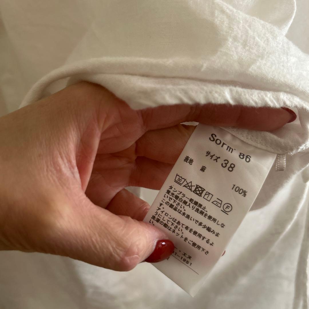 sorm'86 パーフェクトドレスシャツ　リネン