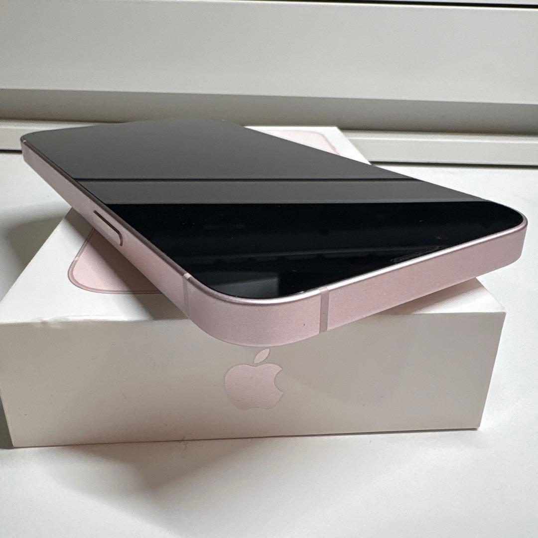 美品 iPhone 13 128GB ピンク バッテリー100% simフリー
