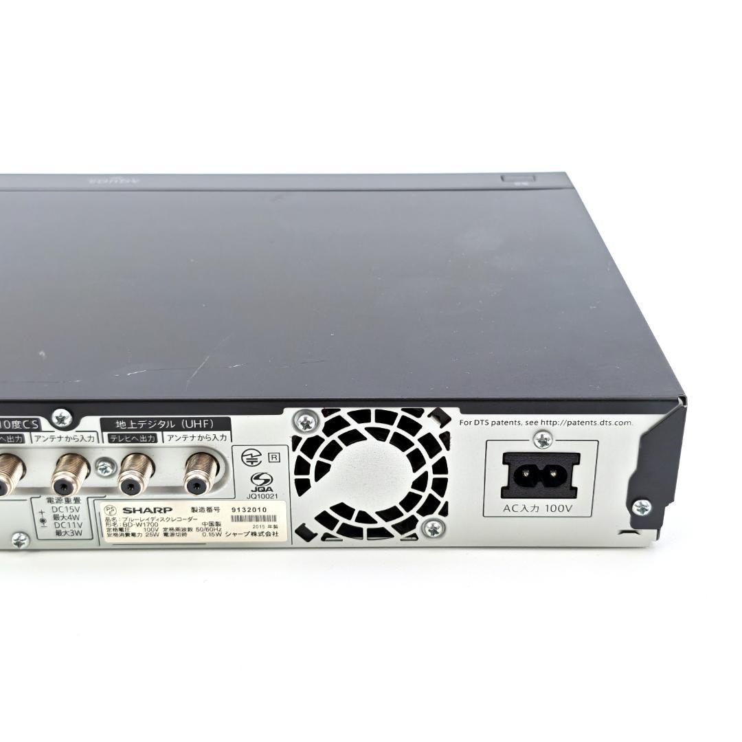 SHARP BD-W1700 Blu-rayレコーダー HDD1TB