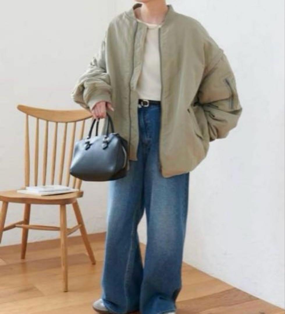 新品！ディスコートメモリーボンバージャケット✴︎アウターユニセックス✴︎カーキ