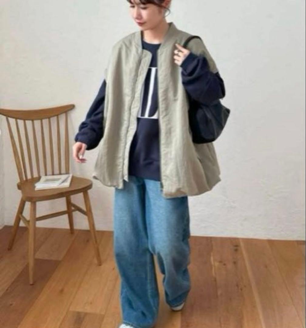 新品！ディスコートメモリーボンバージャケット✴︎アウターユニセックス✴︎カーキ