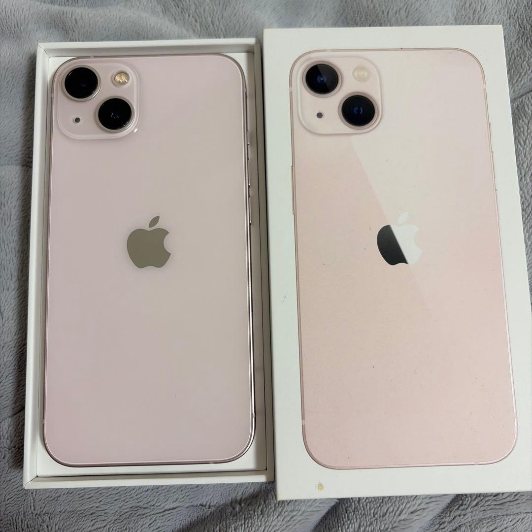iPhone 13 256GB ピンク 本体【外箱＋付属品あり】