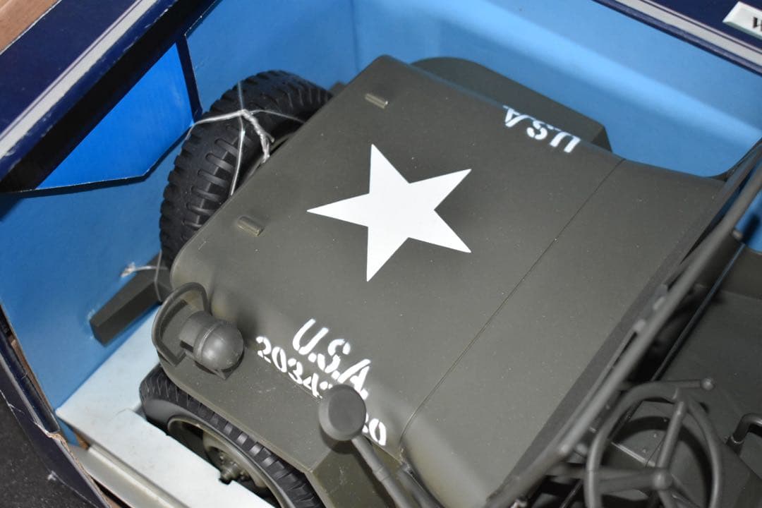 1/6 大型スケール US ウィリス MB ジープ 完成品 GIジョー 米軍