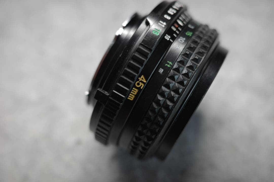 Minolta 45mm f2 md rokkor 中古