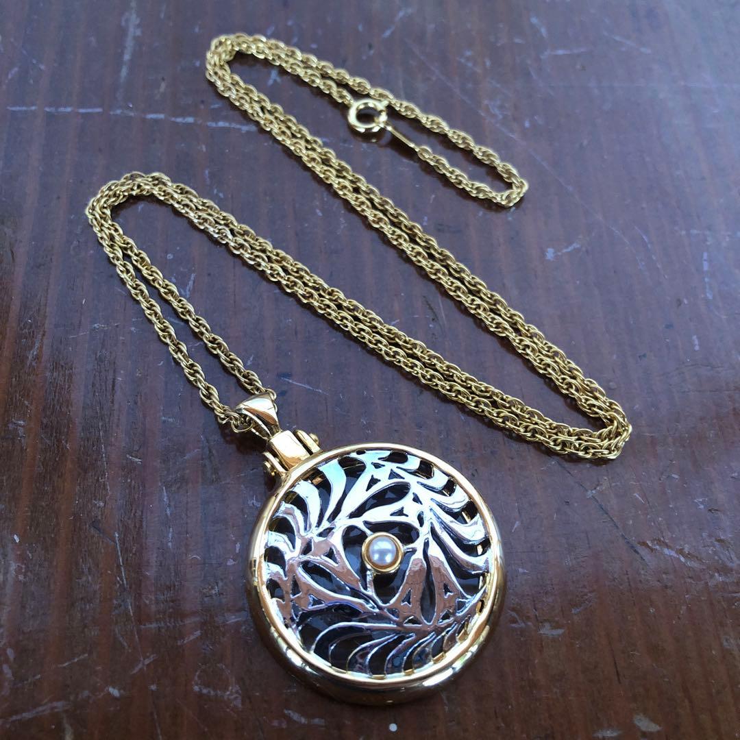 ミキモト ルーペ ネックレス 拡大鏡 真珠 パール ペンダントルーペ 虫眼鏡