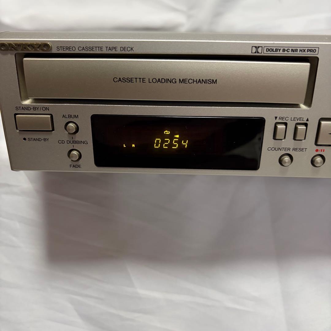 カセットテープデッキ オンキョーONKYO K-505