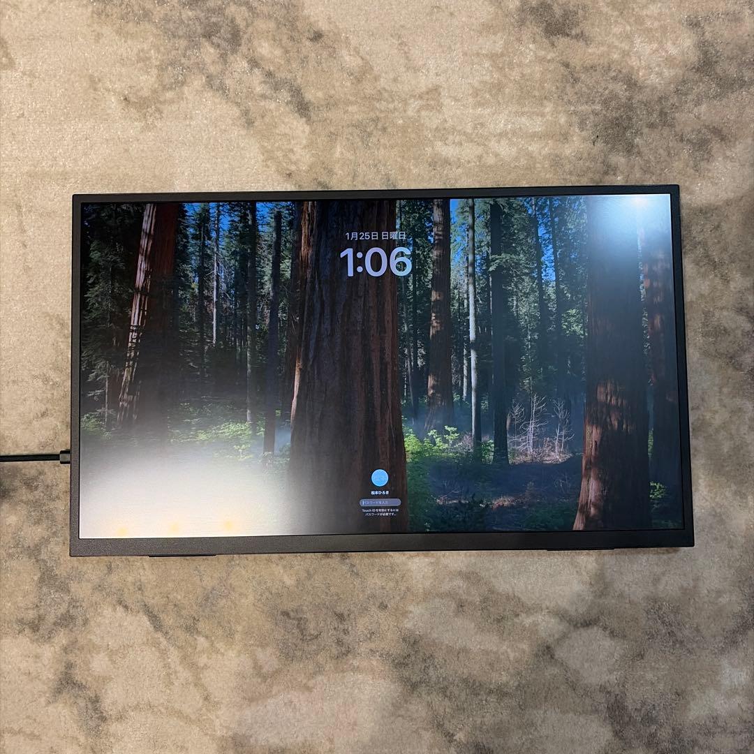 uperfect 4k 23.8インチ　モバイルモニター