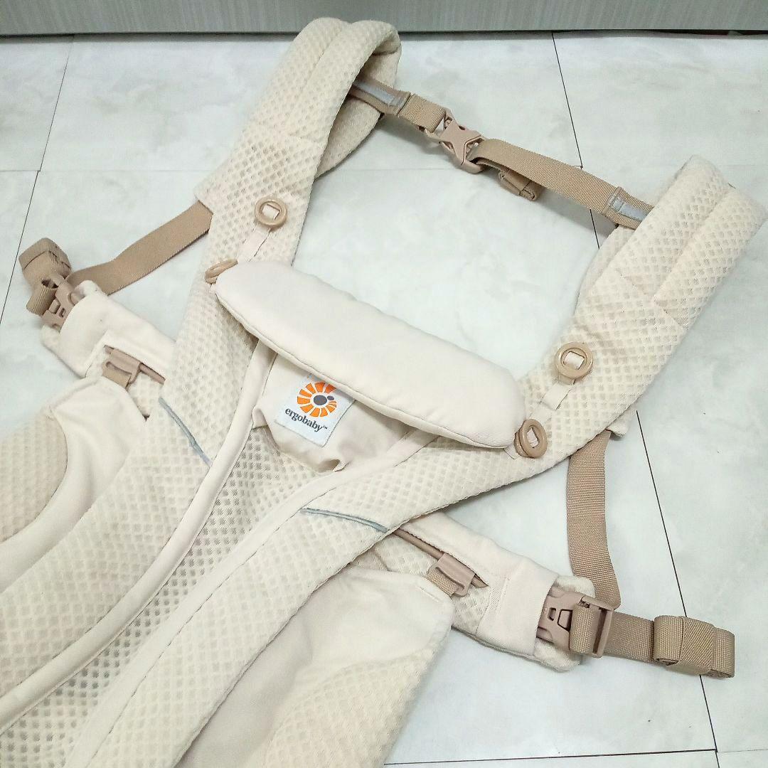 極美品♡【エルゴベビー】 オムニブリーズ ／ナチュラルベージュ