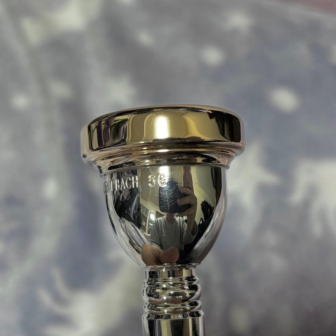 Bach マウスピース　5GリムインナーPGP太管