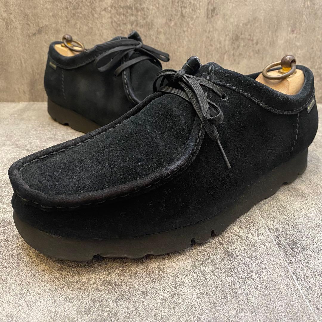 ✨人気✨クラークス ワラビー GTXゴアテックス【26】ビブラムソール ブラック