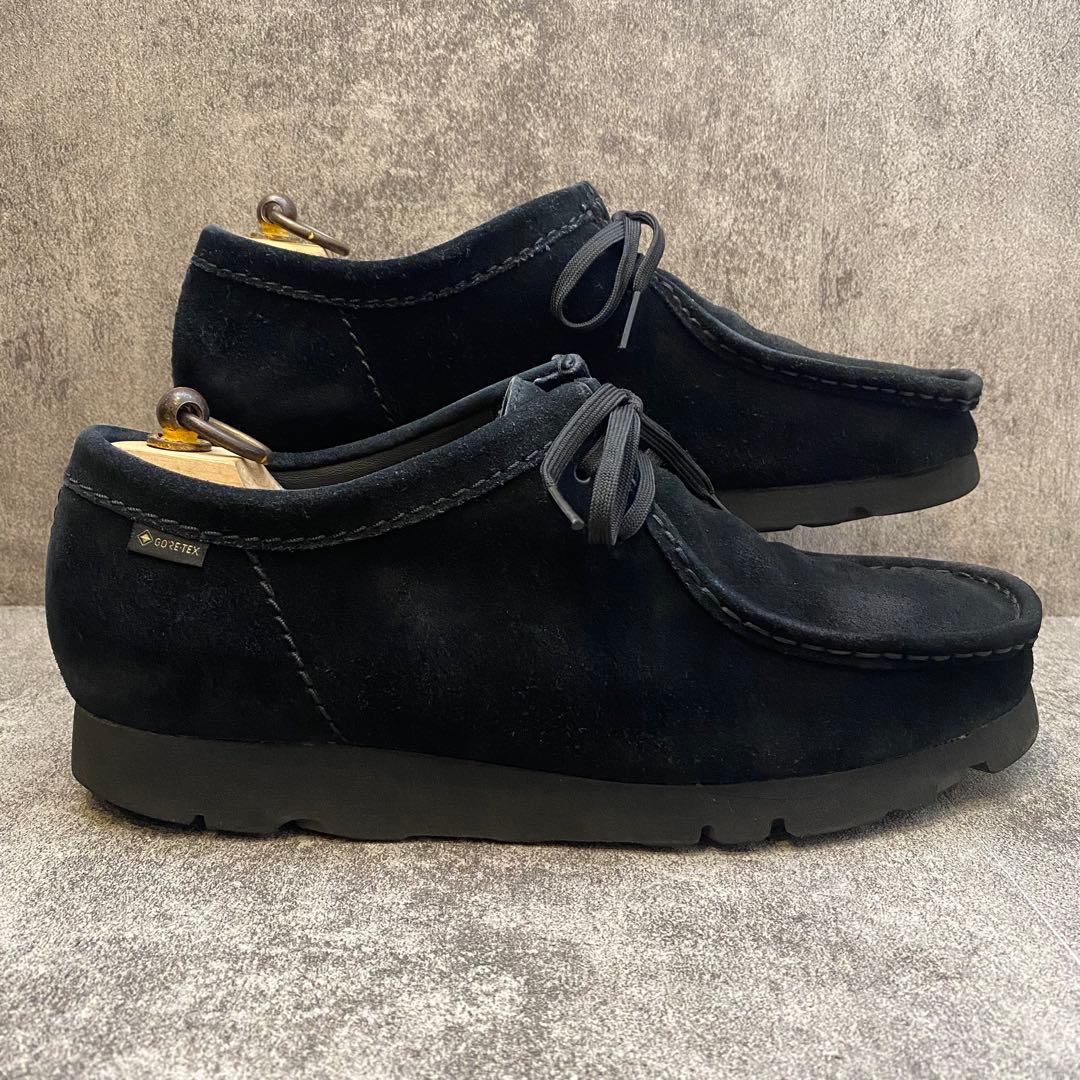 ✨人気✨クラークス ワラビー GTXゴアテックス【26】ビブラムソール ブラック