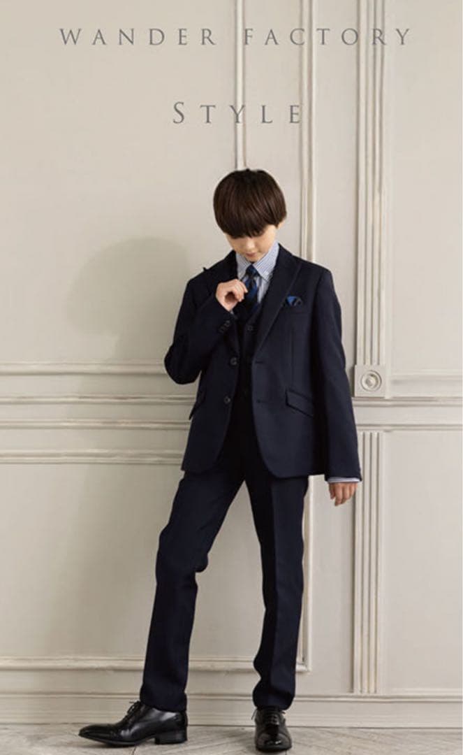 週末値下げ⭐︎スーツセット160卒業式 ワンダーファクトリー