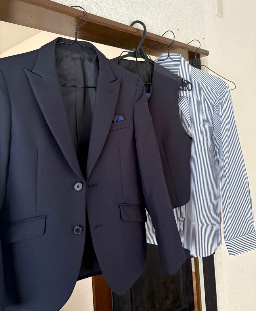 週末値下げ⭐︎スーツセット160卒業式 ワンダーファクトリー
