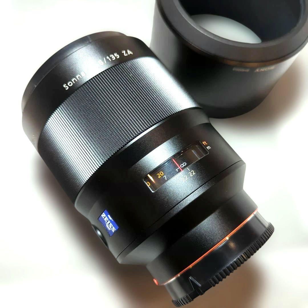 美品♪　Sony Sonnar 1.8/135 ZA レンズ