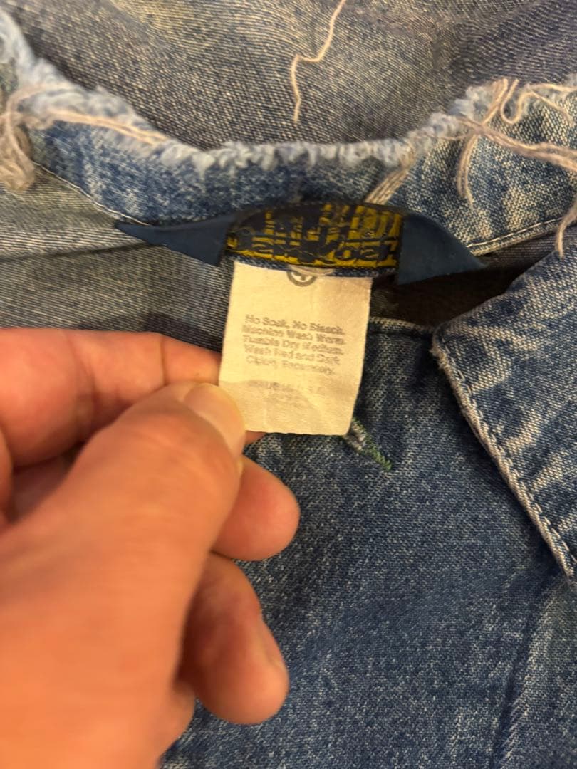 80S USA製 OSH KOSH デニム カバーオール オシュコシュ 40