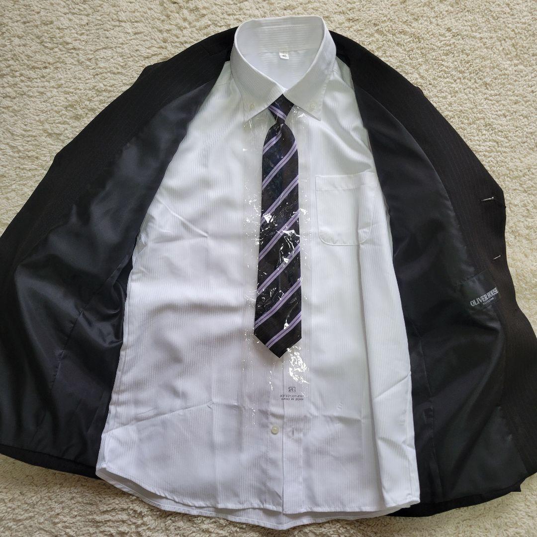 新品✨️ オリバーハウス スーツ フォーマル 卒業式 ブラック 160cm