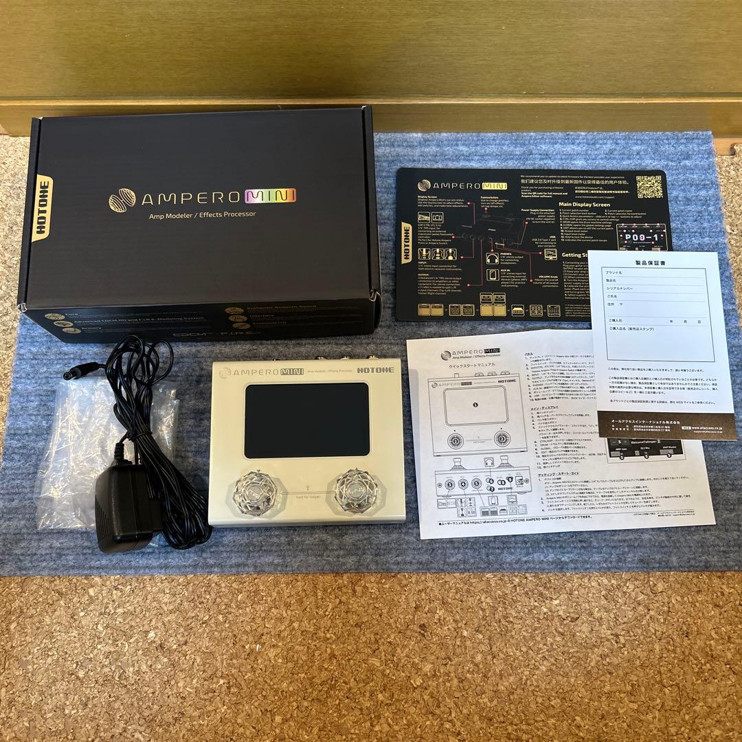 Hotone Ampero Mini エフェクトプロセッサー