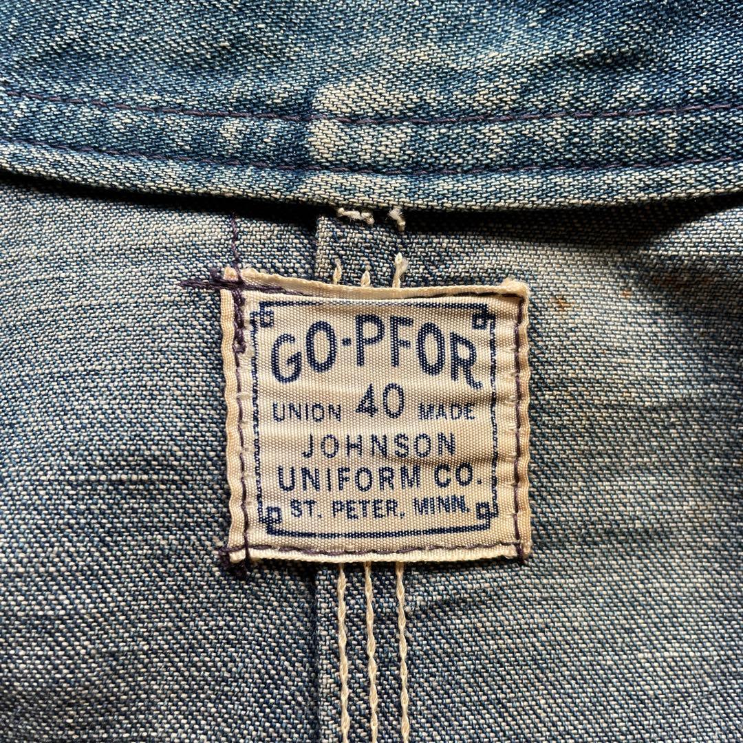 50s ヴィンテージ JOHNSON UNIFORM CO カバーオール
