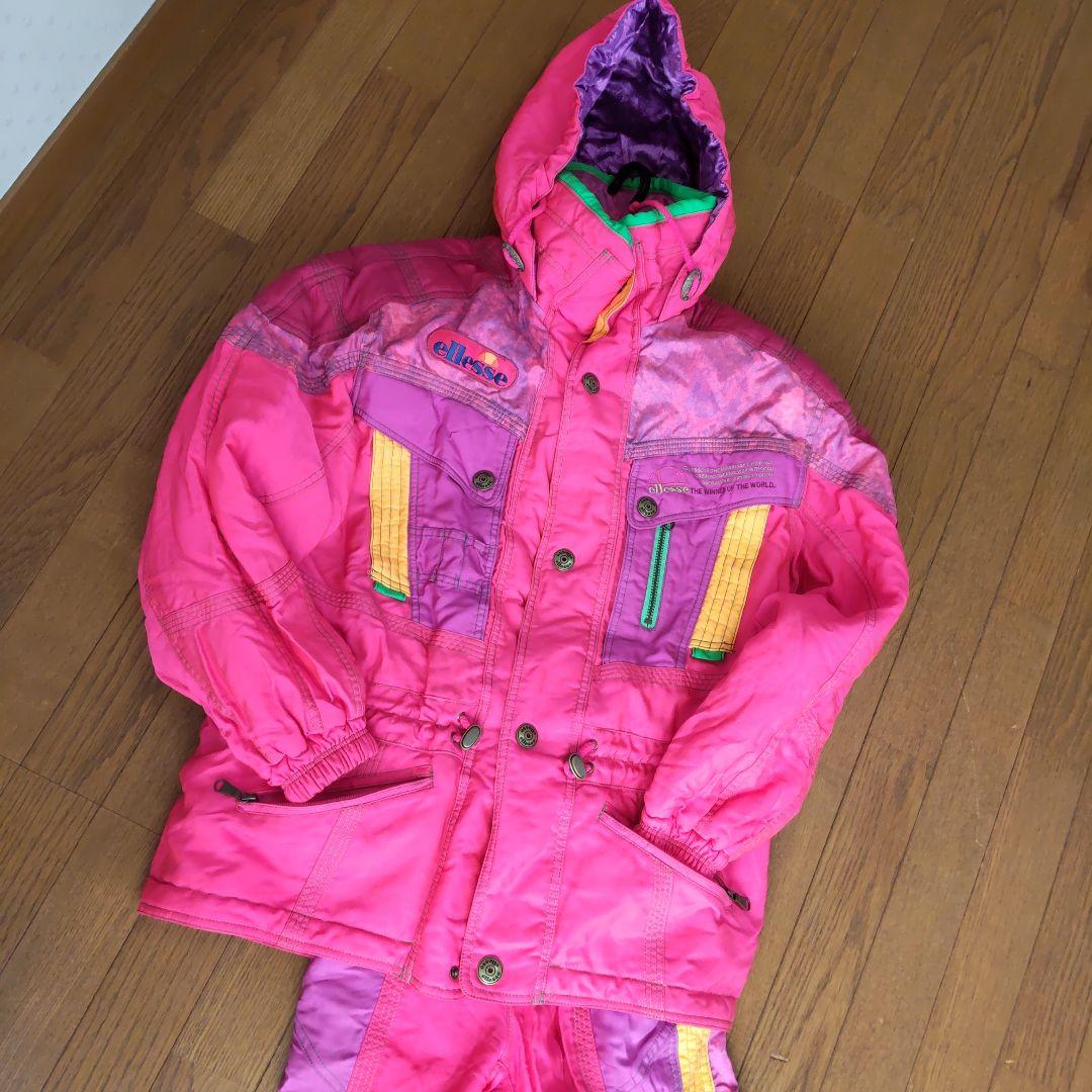 ✨お取引き中です✨90sヴィンテージ/ エレッセスキーウエア上下女性おまけ付き