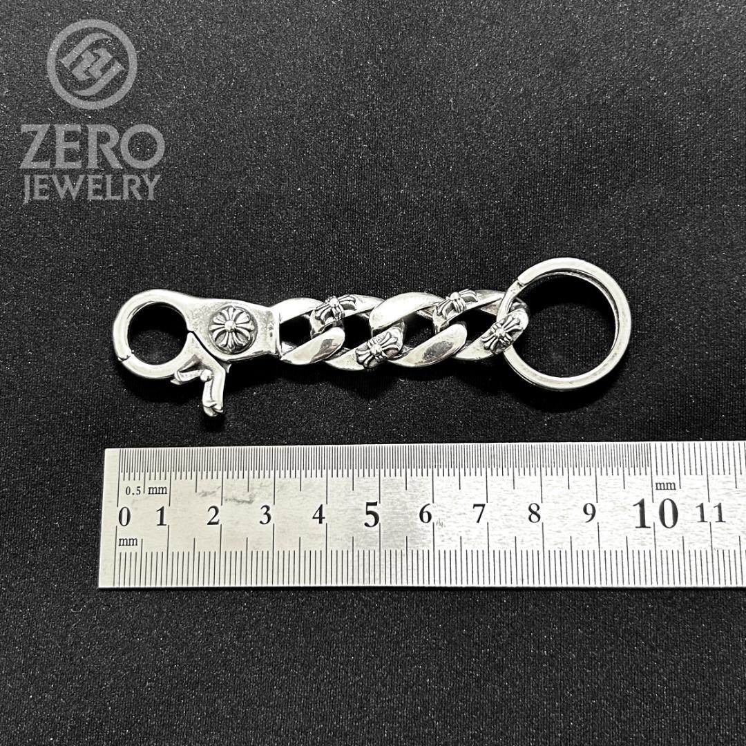 【！即日発送！925刻印】クラシック キーチェーン ショート