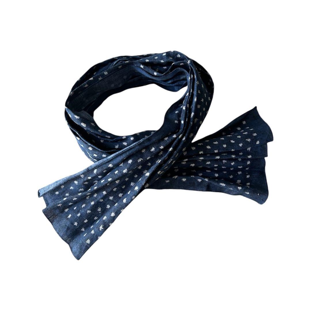 RRL double rl ralph lauren ドット柄 スカーフ