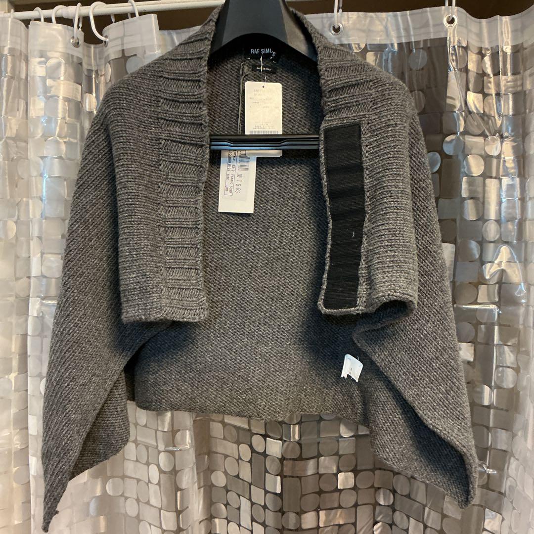 ラフシモンズ　アーカイブ／ニットケープ