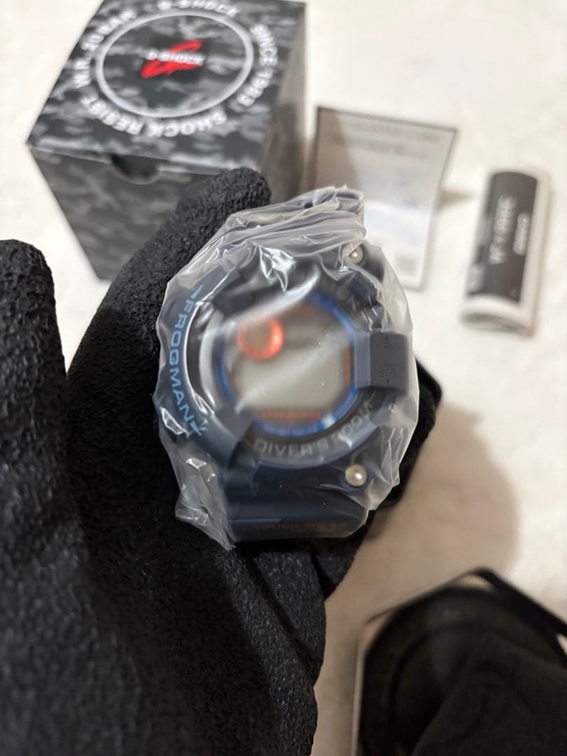 【美品】G-SHOCKフロッグマン GF-8250CMカモフラ／ソーラー充電