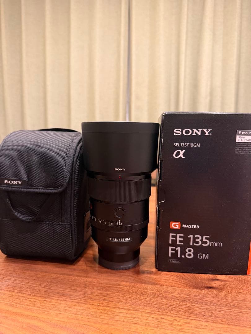 SONY FE 135mm F1.8 GM レンズ