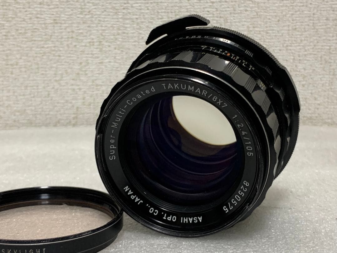 フィルムカメラ PENTAX TAKUMAR 6x7 1:2.4 105