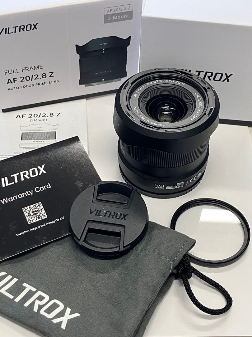 【超美品】VILTROX AF 20/2.8 Z 初期対応あり　原則当日発送
