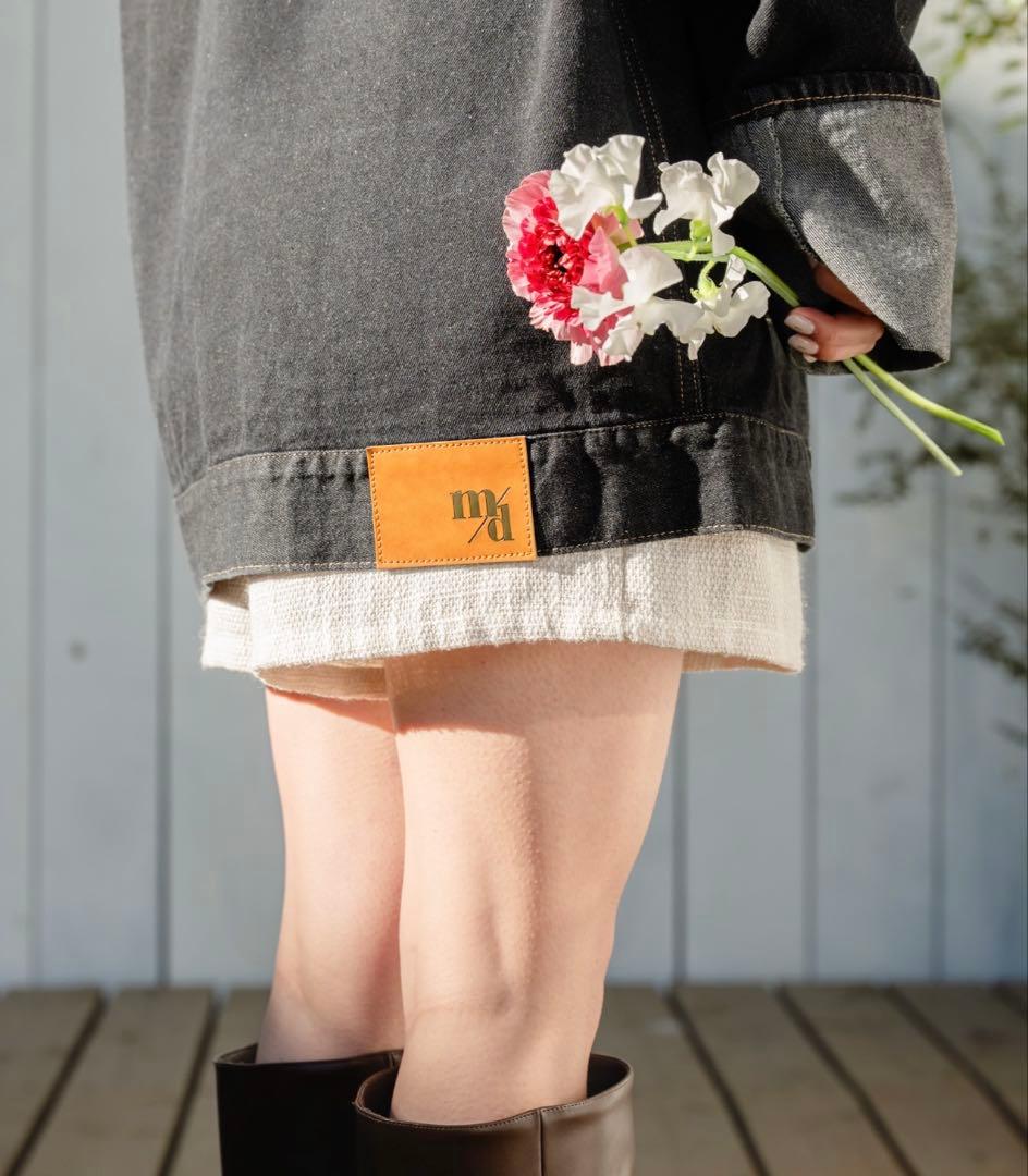 【完売商品】mideal デニムオーバージャケット