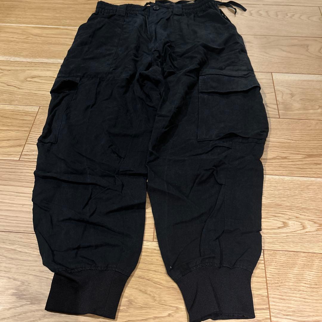 Y-3 ブラック サルエルパンツ XSサイズ A2E001