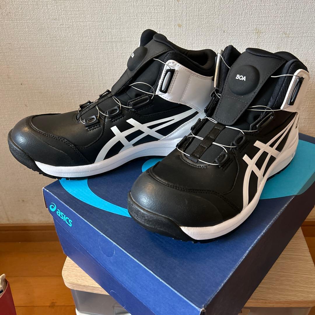 ASICS CP BOAシステム安全靴 ブラック/ホワイト