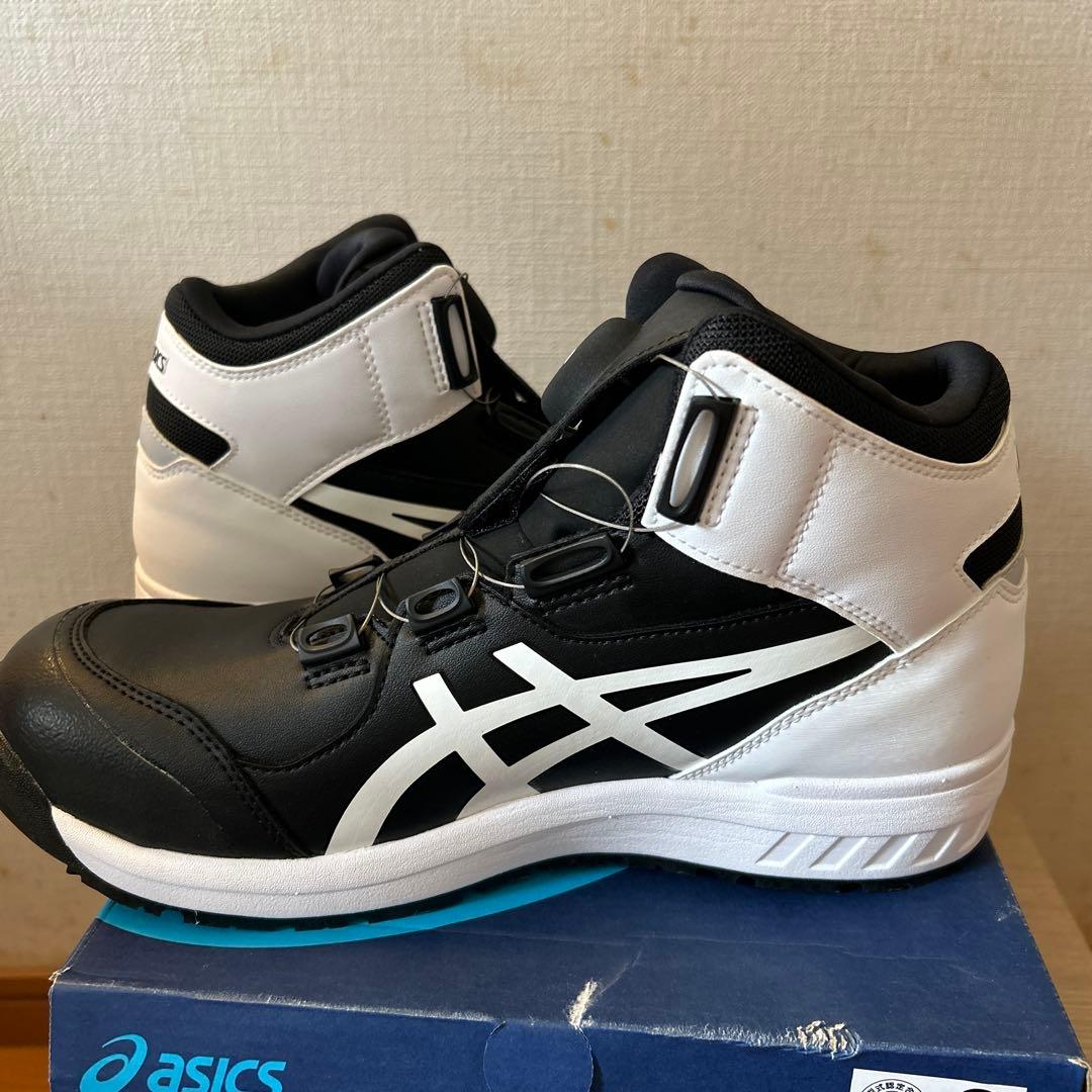 ASICS CP BOAシステム安全靴 ブラック/ホワイト