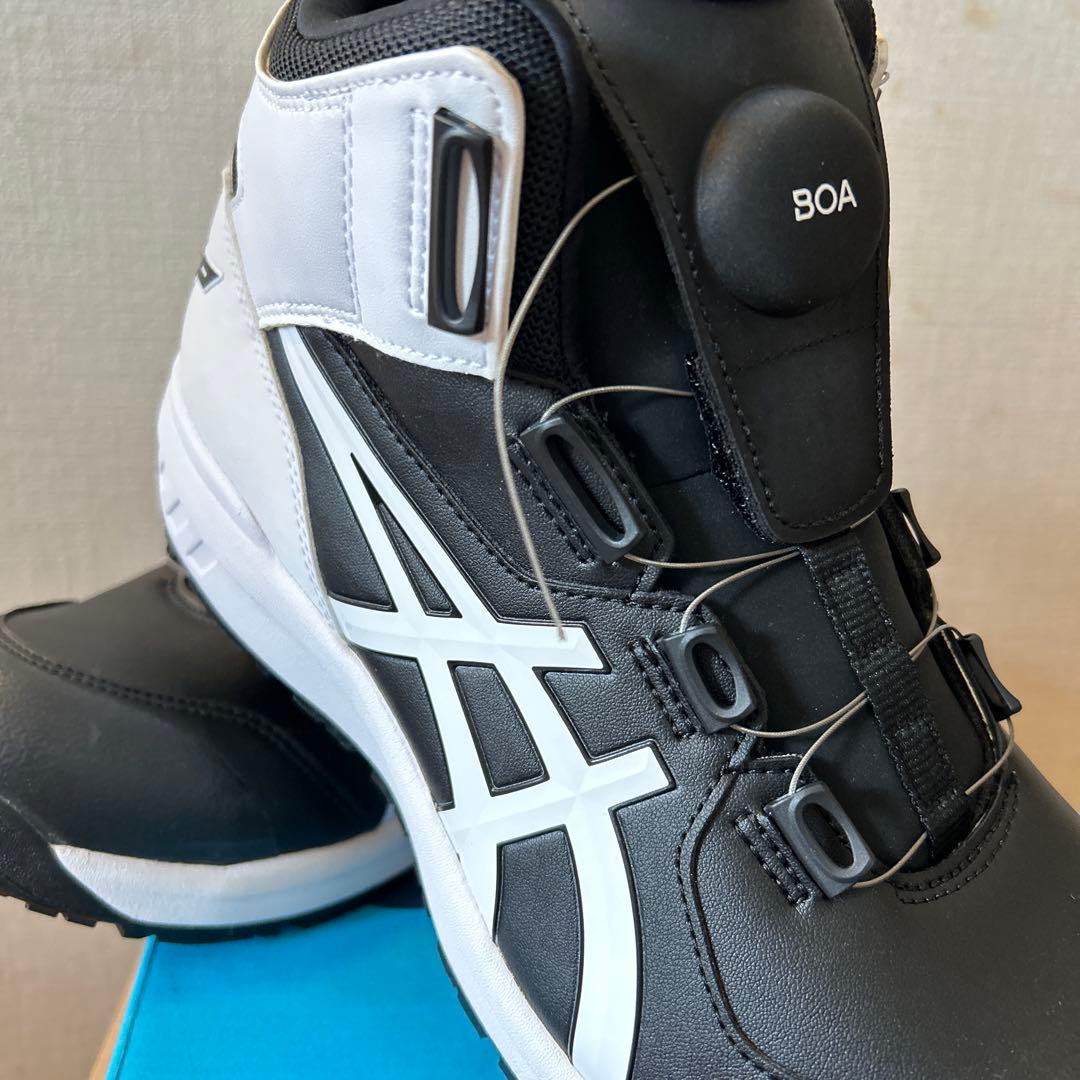 ASICS CP BOAシステム安全靴 ブラック/ホワイト