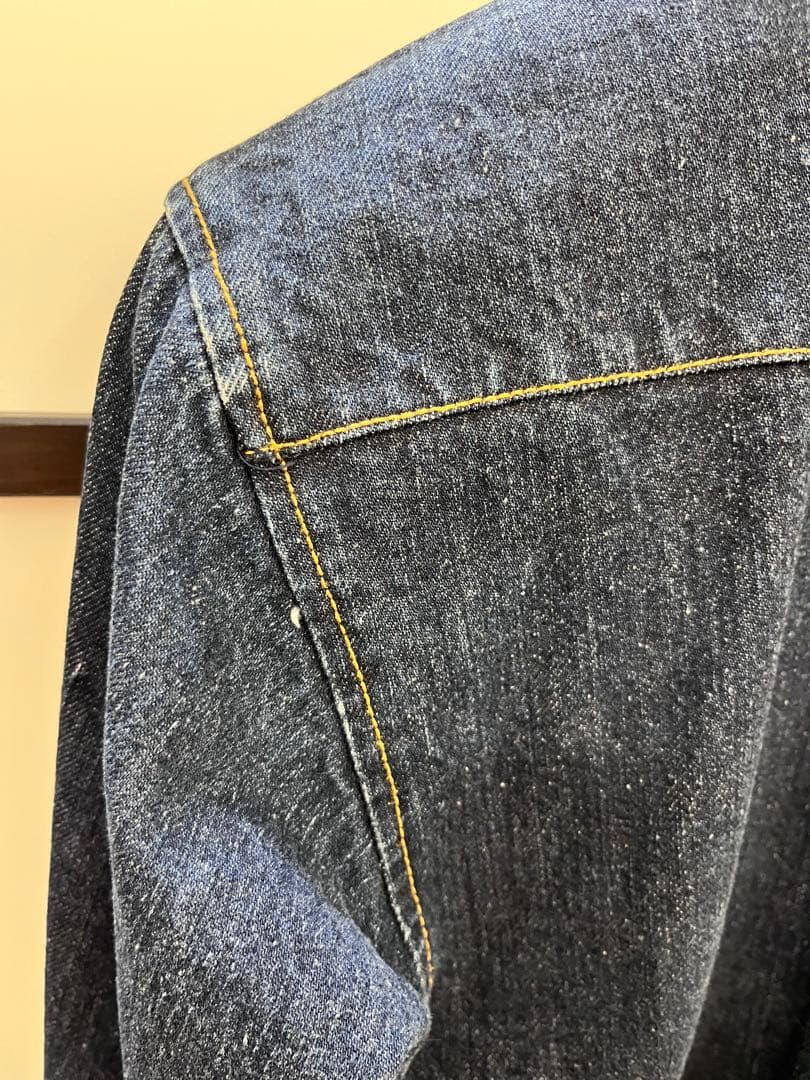 希少　REDMOON レッドムーン デニムシャツジャケット コンチョボタン