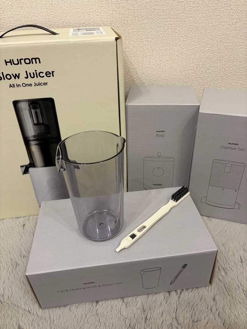 HUROM ヒューロム　スロージューサー　H310A ホワイト